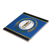 ケンタッキー州旗 タイル (側面)