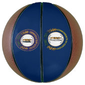 ケンタッキー州旗 バスケットボール (縦)