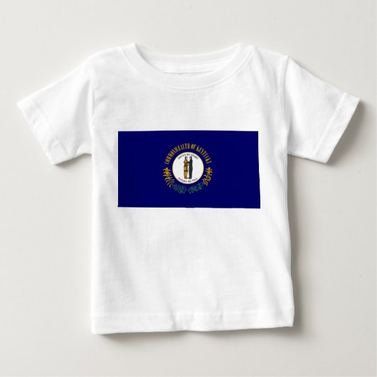 ケンタッキー州旗 ベビーTシャツ (正面)