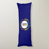 ケンタッキー州旗 ボディピロー (裏面 (縦))