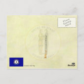 ケンタッキー州旗 ポストカード (裏面)