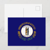 ケンタッキー州旗 ポストカード (正面/裏面)