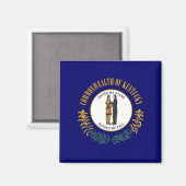 ケンタッキー州旗 マグネット (正面/裏面)