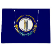 ケンタッキー州旗 ラージペーパーバッグ (正面)