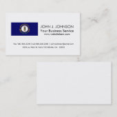 ケンタッキー州旗 名刺 (正面/裏面)