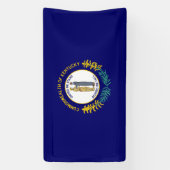 ケンタッキー州旗 横断幕 (縦)