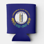 ケンタッキー州旗 缶クーラー (裏面)