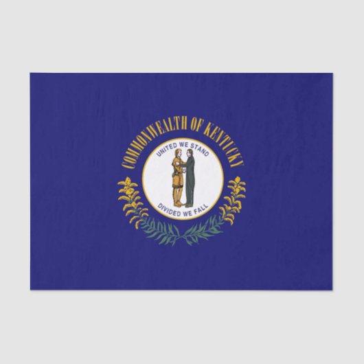 ケンタッキー州旗 薄葉紙 (正面)