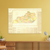 ケンタッキー州 キャンバスプリント (インサイチュ (リビング))