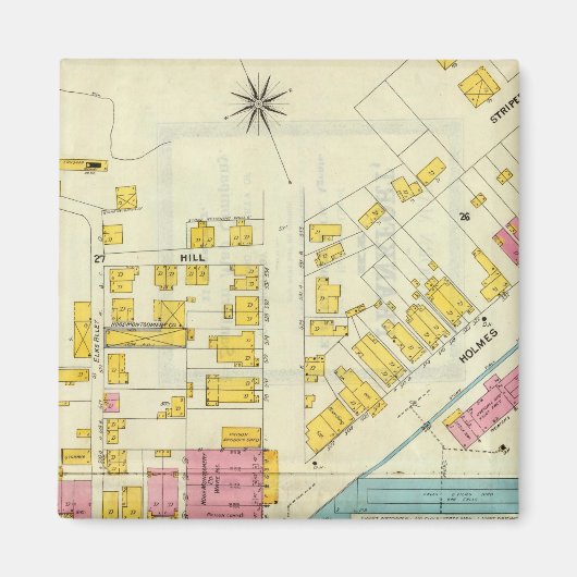 ケンタッキー州，フランクフォート10 マグネット (正面)