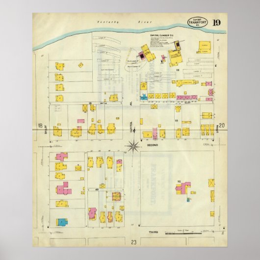 ケンタッキー州,フランクフォート13 ポスター (正面)