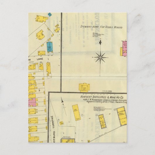 ケンタッキー州，フランクフォート14 ポストカード (正面)