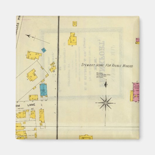 ケンタッキー州,フランクフォート14 マグネット (正面)