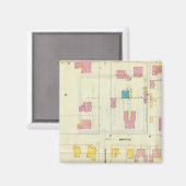 ケンタッキー州，フランクフォート15 マグネット (正面/裏面)