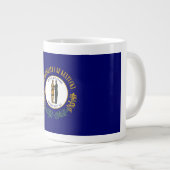 ケンタッキー州：ブルーグラス連邦州旗 ジャンボコーヒーマグカップ (正面右)