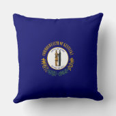 ケンタッキー州：ブルーグラス・コモンウェル ス州旗 クッション (裏面)