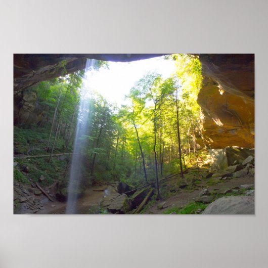 ケンタッキー州，ヤフー滝 ポスター (正面)