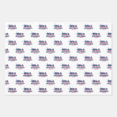 ケンタッキー州、50州、リバティ・ベル ラッピングペーパーシート (正面)