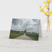 ケンタッキー挨拶カード カード (黄色い花)