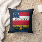ケンタッキー第1歩兵隊 クッション (ブランケット)