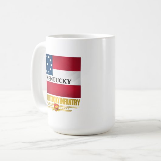 ケンタッキー第1歩兵隊 コーヒーマグカップ (正面左)