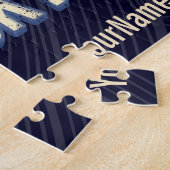 ケンタッキー統一された州レトロ州マップヴィンテージUSA ジグソーパズル (側面)