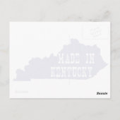 ケンタッキー製 ポストカード (裏面)