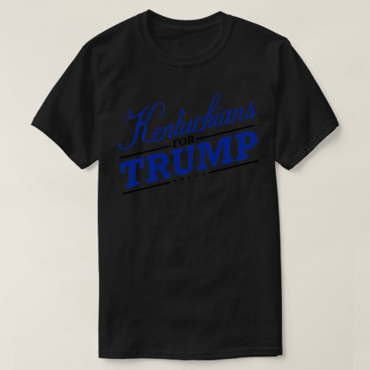ケンタッキー2020年トランプ大統領サポートMAGAと Tシャツ (デザイン正面)