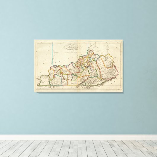 ケンタッキー2 キャンバスプリント (インサイチュ (ウッドフロア))