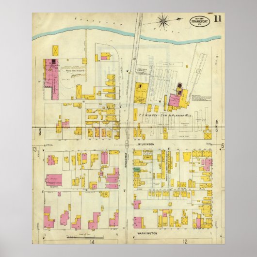 ケンタッキー5，フランクフォート ポスター (正面)