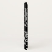 ケンタッキー|の黒い大理石 Case-Mate iPhoneケース (裏面/左)