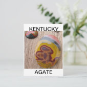 ケンタッキー・アゲートのロックハウンズ ポストカード (スタンド正面)