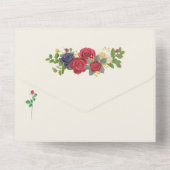 ケンタッキー・インスパイアダービー全員の結婚式への招待 オールインワン招待状 (裏面)