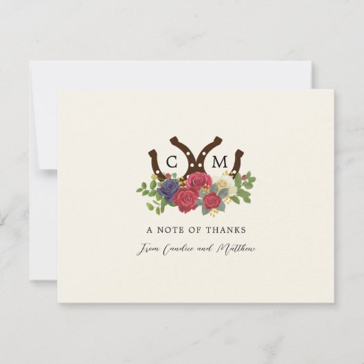 ケンタッキー・インスパイアデルビー結婚ズ サンキューカード (正面)