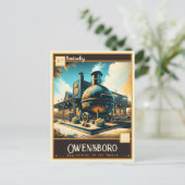 ケンタッキー・オーウェンズボロ |ヴィンテージ ポストカード (スタンド正面)