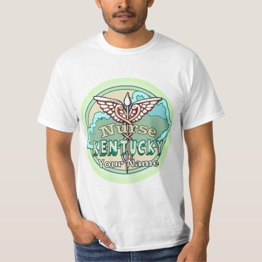 ケンタッキー・カドゥケウス・ナース Tシャツ (正面)