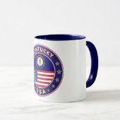 ケンタッキー、ケンタッキーの電話ケース、ケンタッキーのステッカー マグカップ (正面右)