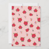 ケンタッキー・ダービーパーティー 花輪 招待状 (裏面)