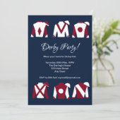 ケンタッキー ダービー鑑賞パーティーの招待状 招待状 (スタンド正面)