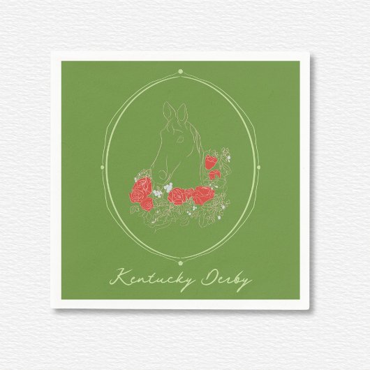 ケンタッキー・ダービー スタンダードカクテルナプキン