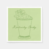 ケンタッキー・ダービー スタンダードカクテルナプキン (正面)