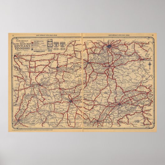 ケンタッキー、テネシー3 ポスター (正面)