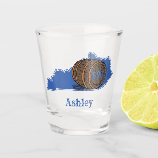 ケンタッキー・バーボンショットグラス ショットグラス (正面)