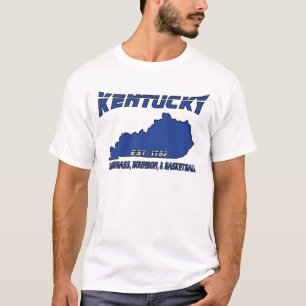 ケンタッキー·ブルーグラス·バーボン·バスケットボール Tシャツ