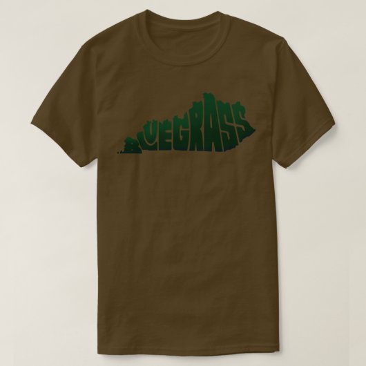 ケンタッキー・ブルーグラスTシャツ Tシャツ (デザイン正面)