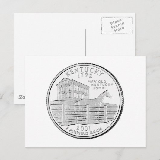 ケンタッキー ポストカード (正面/裏面)