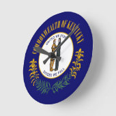 ケンタッキー ラウンド壁時計 (傾斜)