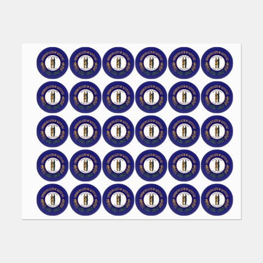 ケンタッキー ラベル (シート)