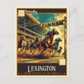 ケンタッキー・レキシントン |ヴィンテージ ポストカード (正面)
