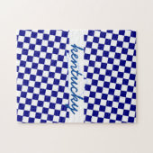 ケンタッキー·ワイルドキャットファン贈り物に挑戦する青いパズル ジグソーパズル (横)